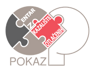 An official logo of the Center for the Theater of the Oppressed POKAZ